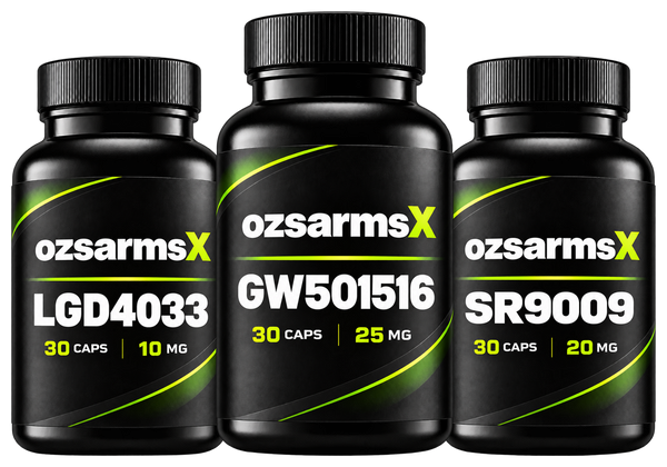 LGD-4033 + GW-501516 + SR9009 (Metabolic Cutting Research Stack)