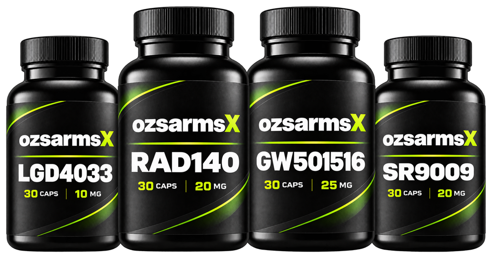 LGD-4033 + RAD-140 + GW-501516 + SR9009 (Quad Shred & Endurance Research Stack)
