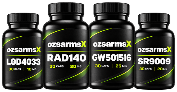 LGD-4033 + RAD-140 + GW-501516 + SR9009 (Quad Shred & Endurance Research Stack)