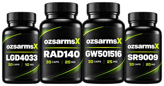 LGD-4033 + RAD-140 + GW-501516 + SR9009 (Quad Shred & Endurance Research Stack)