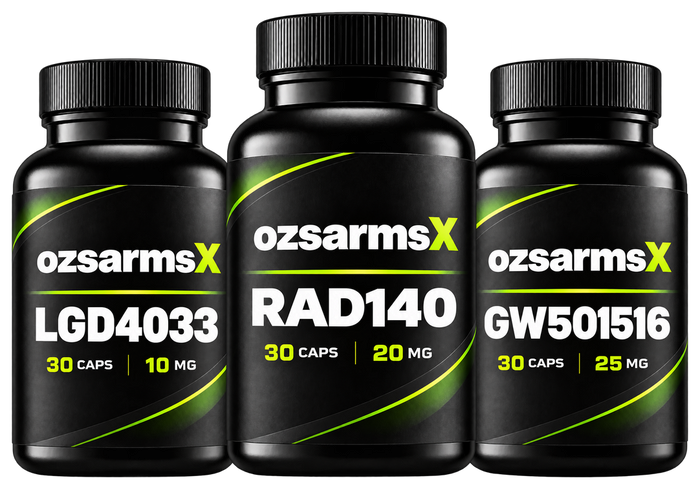 LGD-4033 + RAD-140 + GW-501516 (Power & Shred Research Stack)