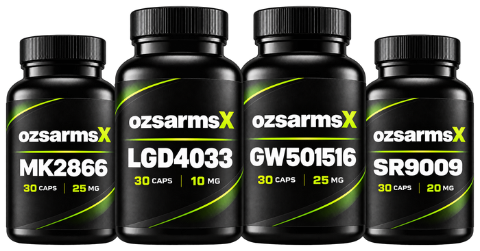 MK-2866 + LGD-4033 + GW-501516 + SR9009 (Quad Shred & Endurance Research Stack)