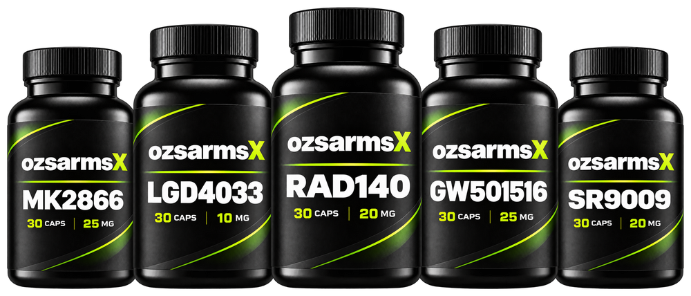 MK-2866 + LGD-4033 + RAD-140 + GW-501516 + SR9009 (Penta Supreme Conditioning & Anabolic Research Stack)