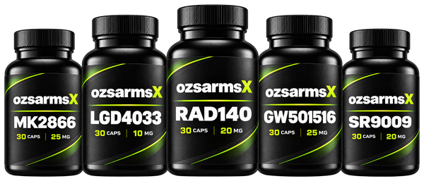 MK-2866 + LGD-4033 + RAD-140 + GW-501516 + SR9009 (Penta Supreme Conditioning & Anabolic Research Stack)