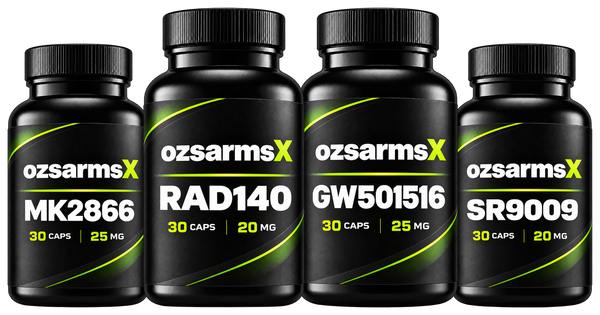 MK-2866 + RAD-140 + GW-501516 + SR9009 (Quad Shred & Endurance Research Stack)