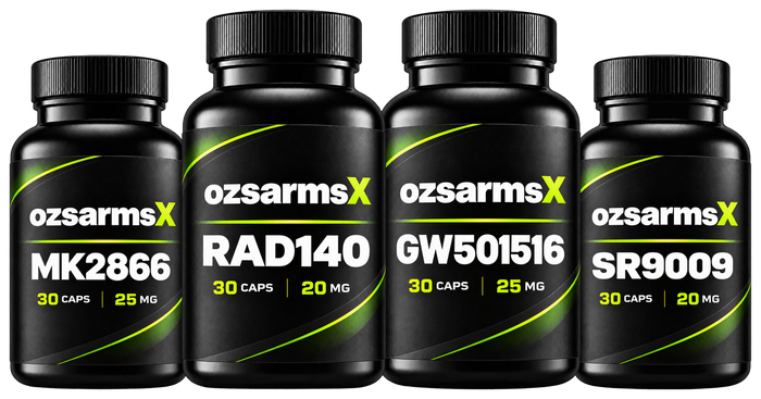 MK-2866 + RAD-140 + GW-501516 + SR9009 (Quad Shred & Endurance Research Stack)