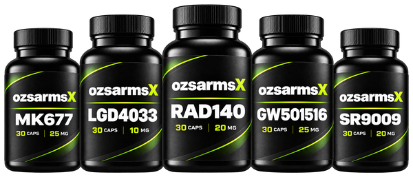 MK-677 + LGD-4033 + RAD-140 + GW-501516 + SR9009 (Penta Supreme Conditioning & Anabolic Research Stack)