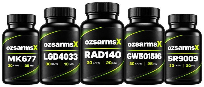 MK-677 + LGD-4033 + RAD-140 + GW-501516 + SR9009 (Penta Supreme Conditioning & Anabolic Research Stack)
