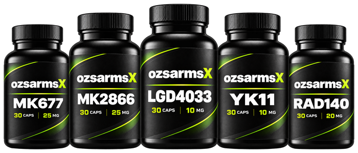 MK-677 + MK-2866 + LGD-4033 + YK-11 + RAD-140 (Penta Ultimate Mass & Recomp Research Stack)