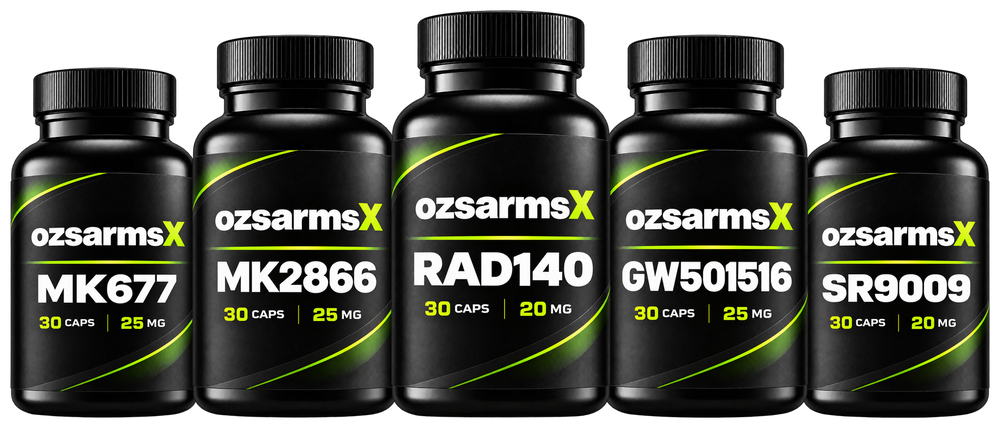 MK-677 + MK-2866 + RAD-140 + GW-501516 + SR9009 (Penta Supreme Conditioning & Anabolic Research Stack)