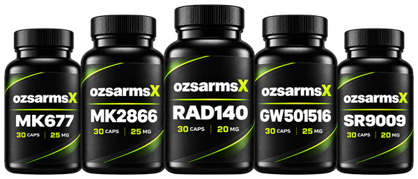 MK-677 + MK-2866 + RAD-140 + GW-501516 + SR9009 (Penta Supreme Conditioning & Anabolic Research Stack)