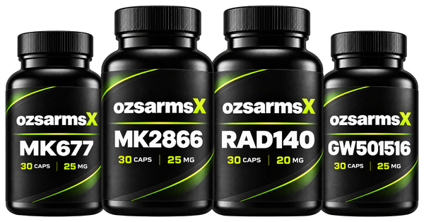 MK-677 + MK-2866 + RAD-140 + GW-501516 (Quad Power & Recomp Research Stack)