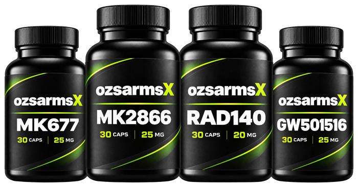 MK-677 + MK-2866 + RAD-140 + GW-501516 (Quad Power & Recomp Research Stack)