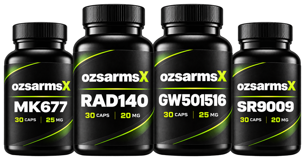 MK-677 + RAD-140 + GW-501516 + SR9009 (Quad Shred & Endurance Research Stack)