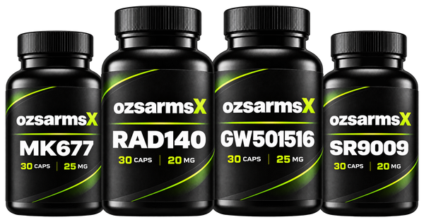 MK-677 + RAD-140 + GW-501516 + SR9009 (Quad Shred & Endurance Research Stack)