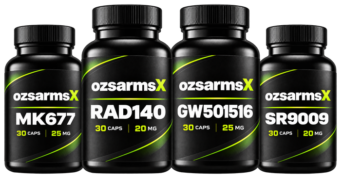 MK-677 + RAD-140 + GW-501516 + SR9009 (Quad Shred & Endurance Research Stack)